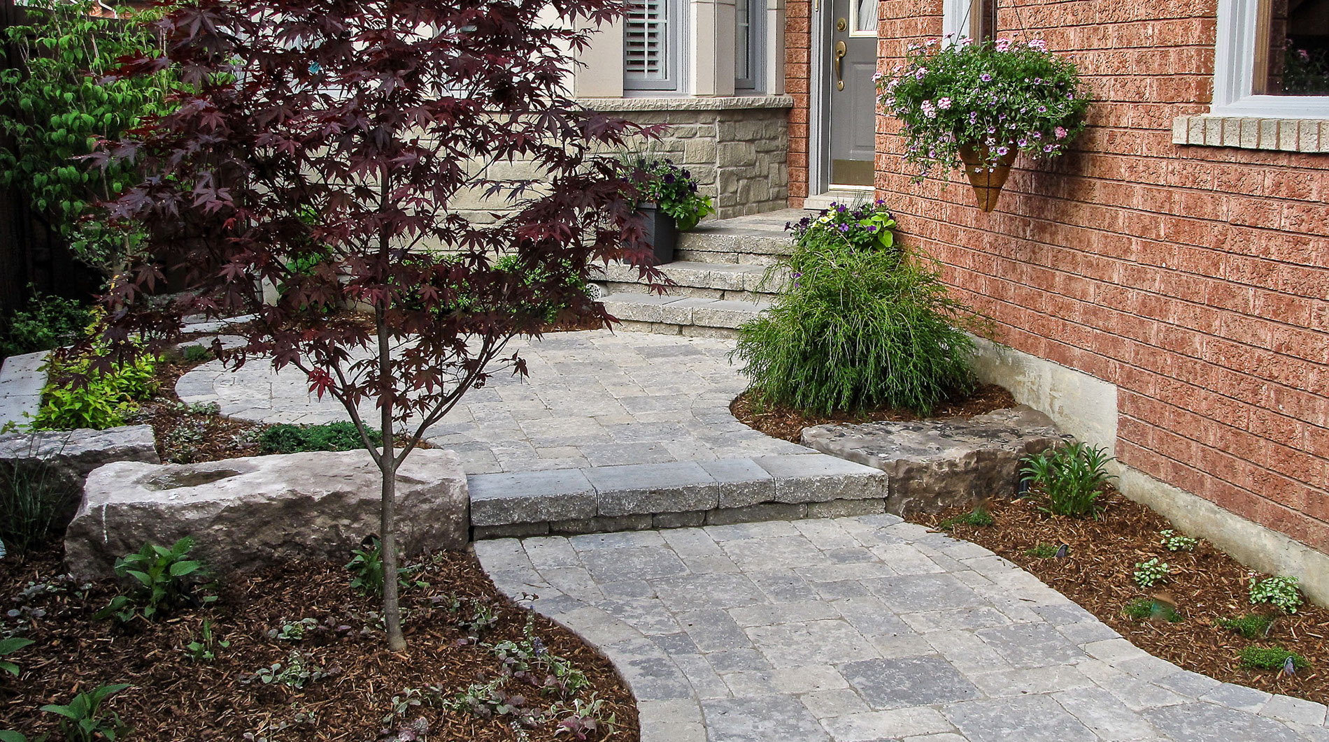 Landscape Image | Front Yard Landscapes • Oakville, Mississauga