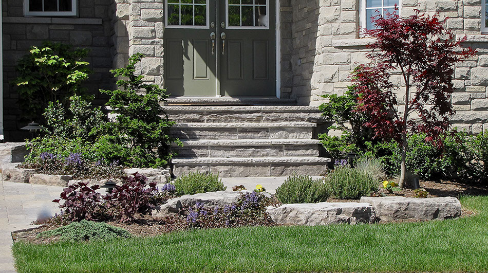 Landscape Image | Front Yard Landscapes • Oakville, Mississauga